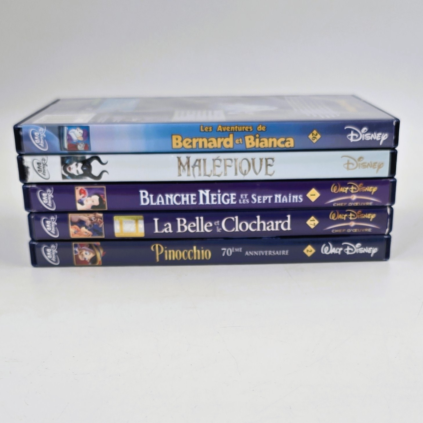 Lot de 5 DVD Disney (lot 1) État correct - Vue 2 - 